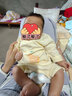 童泰新生儿婴儿衣服宝宝家居连体衣纯棉哈衣2件装0-6月夏装薄款 黄色 59cm 实拍图