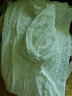 COCOBELLA预售气质优雅V领蕾丝连衣裙度假镂空刺绣柔美长裙FR513 白色 M 晒单实拍图