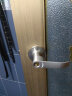 规哲三杆式执手锁浴室门锁卫生间厨房阳台厕所洗手间锁无钥匙 铜锁心 6/7 门厚25-45 不带钥匙 实拍图
