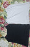雅鹿女士吊带背心女春夏季棉弹力休闲运动打底衫内搭外穿无袖上衣2件 黑色+白色（2件） XL(建议110-120斤) 实拍图