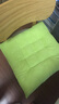 温韵纺 纯色短毛绒沙发垫子办公室坐垫冬季学生加厚坐椅垫 绿色 45cm*45cm 实拍图