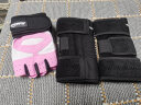 曼迪卡威健身手套运动手套拉单杠器械训练引体向上撸铁半指护具护腕 镂空升级款粉色女款M号 实拍图