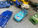 森越闪电麦昆合金玩具汽车模型套装赛车总动员黑风暴冠军博士组合套装 7号日本赛车 实拍图