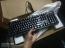 达尔优 EK826黑色防水防尘插拔红外轴机械键盘台式笔记本电脑有线游戏电竞家用办公CF吃鸡LOL混光 【青轴】 官方标配 实拍图