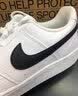 耐克（NIKE）男鞋26秋季新款运动鞋透气轻便耐磨皮面休闲鞋潮流百搭滑板鞋子男  BIG NIKE/黑/白/翠绿 40 (250mm) 实拍图