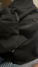 NIUKAILE跑步运动套装男健身房衣服装备速干衣篮球高弹春夏透气训练骑行服 半拉链立领黑色外套+护腕 2XL【160-180斤】送护腕 实拍图
