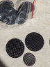 德沃多 花盆底部防漏土垫片 塑料网格垫片 圆形底孔透气网垫锥形垫片 花盆垫片黑色4.5cm*8个 实拍图