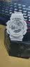 卡西欧【送礼推荐】手表g-shock黑金多功能防震防水运动男表情人节礼物 GA-110MW-7A 白色 实拍图