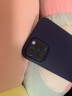 麦麦米适用iPhone 12 Pro Max手机壳海蓝色轻奢版苹果12pro超薄磨砂透明保护套创意男 iPhone 12 Pro Max【6.7】透明蓝 实拍图
