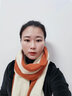 莱维森 围巾女长款披肩秋冬季学生情侣仿羊绒流苏保暖拼色围脖节日礼盒 双色贴标 米+焦糖色 普通装 实拍图