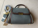 viney牛皮手提斜挎包包女包轻奢高级感单肩生日礼物送女友老婆 【蓝色】实用高端品牌百搭小方包 实拍图