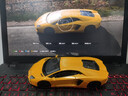 威利（WELLY） LP700 合金汽车模型1:24兰博基尼LP700-4 LP610-4汽车模型 LP700-4黄色 实拍图