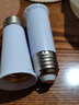 CNKTELE转换灯头  E27转E27灯头灯座大螺口延长加长筒灯加长头转换头 E27转E27灯泡总长延长9.5cm 实拍图