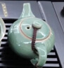 鼎器 陶瓷功夫茶具套装家用办公送礼 整套茶壶茶杯茶道汝窑哥窑开片汝瓷冰裂 05款：16件墨绿哥窑 实拍图