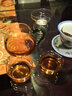 一品工坊玻璃公道杯茶漏三件套茶滤加厚耐热玻璃分茶器茶海功夫茶具配件 绿把+茶滤器+两品杯 实拍图