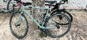 迪卡侬speed500城市通勤自行车公路男女学生单车 speed500绿卡其 L码(185-200CM)（脚撑单独购买） 实拍图