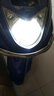 摩托车大灯LED灯泡内置远近光亮100W电动车电瓶车鬼火配件高亮射灯前大灯泡踏板车三轮车12-80V 进口芯片60W灯泡2爪一个 带远近光 实拍图