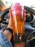 特百惠（Tupperware）600ml水杯晶彩MAX茶韵杯带茶隔大容量水壶学生运动办公茶杯 梦幻粉 600ml 实拍图