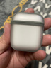 摩斯维 适用airpods pro保护套壳一代磨砂透明第1代苹果无线蓝牙耳机充电仓盒软硬壳硅胶简约网红款  airpods1/2代【半透灰】贈挂绳扣+收纳袋 实拍图