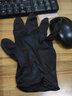 朝护一次性丁腈手套加厚耐用机械维修洗车汽修车防水防油橡胶丁晴手套 黑色高弹加厚耐用100只（盒装） XL/加大号（适合掌宽10-11cm） 实拍图