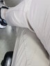 衣织炫纯棉休闲裤女2025春夏新款高腰宽松直筒裤长裤小个子显瘦哈伦裤子 卡其色 XXXL/31 实拍图