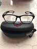贝尔莎（bertha）篮球近视眼镜运动打足球户外骑行运动型眼镜框护目可配近视眼睛男 黑白色0度防紫外线防雾镜片 实拍图