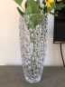 BOHEMIA捷克波西米亚进口水晶玻璃时尚现代欧式花器客厅落地大号花瓶35cm 捷克原装圆点花瓶 晒单实拍图
