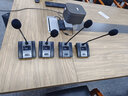 depusheng得普声DF208专业一拖四一拖八无线话筒远程会议终端麦克风桌面鹅颈防啸叫会议 DR288一拖四会议 实拍图