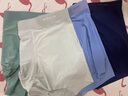猫人男士内裤男冰丝四角裤薄款无痕平角裤男士式超薄大码裤头5条装 （颜色自选） 2XL 【建议体重140-160斤】 实拍图