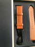 图登适用华为GT5手表表带GT4/GT3/magic2蝴蝶扣双面真皮表带Watch3/por保时捷运动防水防汗时尚表带 棕色-黑色蝴蝶扣 20mm-适用42mm表盘 实拍图