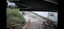 都格（Duge） 遮阳棚折叠伸缩式手摇雨棚电动收缩遮阳蓬阳台户外屋檐篷遮阳伞 长5米*伸缩2.5米 实拍图