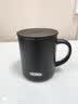 膳魔师（THERMOS）【JD物流 日本直邮】办公保温杯男女随手杯带把咖啡杯泡茶杯水杯 JDG-350C BK   350ml 实拍图