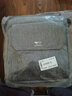 七匹狼单肩包男休闲多功能背包mini小斜挎包包织布男士商务轻便背包 浅灰色大号【宽22*厚8*高25】 实拍图