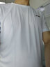 李宁（LI-NING） 短袖t恤男速干衣女运动休闲上衣凉爽吸汗透气篮球健身训练服T恤 中国李宁标准白 XL （180） 实拍图
