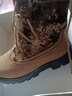 冬季荒漠迷彩防寒靴男东北加绒加厚羊毛羊皮毛一体保暖户外大头棉鞋07防寒靴防滑耐磨轻便中老年人棉靴 荒漠羊毛防寒靴【配两双鞋垫+冬袜1双】 40 实拍图