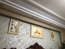 泓砚欧式客厅餐厅装饰画美式简欧油画风格走廊沙发背景墙壁儿童房挂画 福禄双全-香槟金 中80X60左右40X60 实拍图