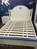 LINSY KIDS林氏家居儿童床男孩单人床卧室家具组合套装LS196A9-A A儿童床+236B1-A床头柜*1 1500mm*2000mm 实拍图