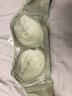 维多利亚的格调内衣女新款薄款大胸显小全罩杯聚拢女收副乳防下垂提胸大码文胸罩 1516#青绿色 36-80B 实拍图