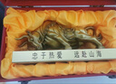 上善若水（sanstyle）全黄铜牛摆件聚财金牛牛转乾坤家居装饰客厅办公室开业牛工艺礼品 中号《旺市牛》黄铜(礼盒包装) 实拍图