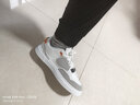 山野花溪夏季男鞋2024新款鞋子春季透气网面男款运动休闲板鞋软底鞋子帆布 白色-2261 43 实拍图