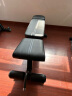 创思维哑铃凳家用健身椅专业杠铃卧推床仰卧起坐板腹肌健身器材CSW9000 黑色（不含哑铃） 实拍图