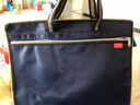 金日美（JINRIMEI） 78B定制文件袋商务立体加宽公文袋男办事办公包 手提大容量资料袋|会议包 蓝色 实拍图