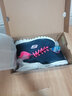 SKECHERS斯凯奇女鞋简约纯色运动鞋 轻质透气减震软底休闲鞋 12615/NVHP 海军蓝色/桃红色 36 实拍图