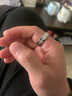 飒雅银戒指男潮流小众单身食指编织925银戒子时尚饰品复古男士指环 国标20号 实拍图
