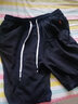 尡韵短裤男夏天运动5五分裤男士休闲中裤夏季宽松沙滩裤大裤衩潮 品质黑+深海藏 XL 实拍图