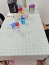 桌布防水防油免洗茶几餐桌布网红ins风pvc桌布欧式小清新纯色台布 雅致中格子 140*180cm 实拍图