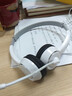 笔记本耳机头戴式iPad苹果Macbook平板Pro一体机台式机学习用网课耳麦学习机点读机家教机耳机 白色--单插头版-单孔笔记本/手机/ ipad通用 实拍图