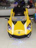 贝比优有儿童摇摇车投币商用婴儿童瑶瑶车小孩家用电动超市门口摇摆机 黄色 兰博基尼 实拍图