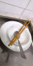 富彩陶瓷盘子菜盘家用简约中式纯白炒菜盘单个骨瓷菜碟子大号菜盆盘 8英寸月光盘 实拍图