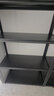 Honey Cute货架置物架角钢家用仓储超市收纳架储物架落地杂物钢制储物间层架 黑色四层 长120*宽40cm 加厚通体立柱高1980 实拍图